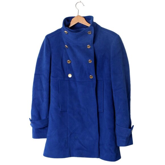 Marciano Wool Angora Peacoat Jacket Coat Military Style Winter Fashion - Picture 4 of 16